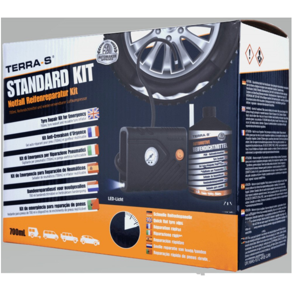 Terra-S Reifenpannen Kit T56001