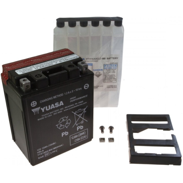 Motorradbatterie YTX14AH-BS Yuasa