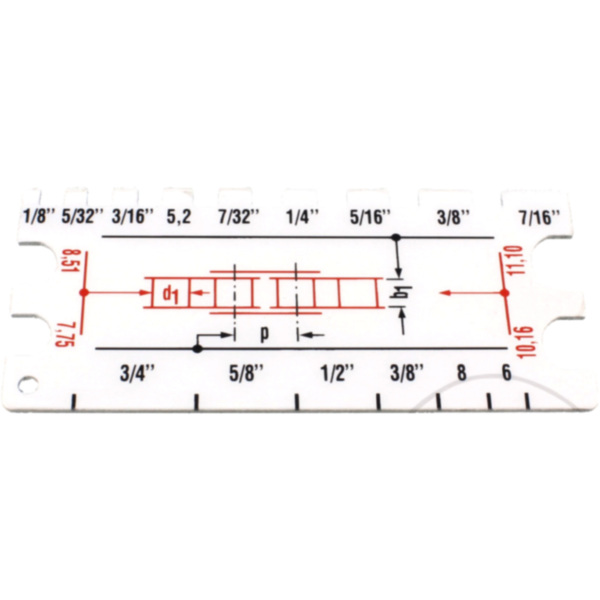 Chain measurement geye