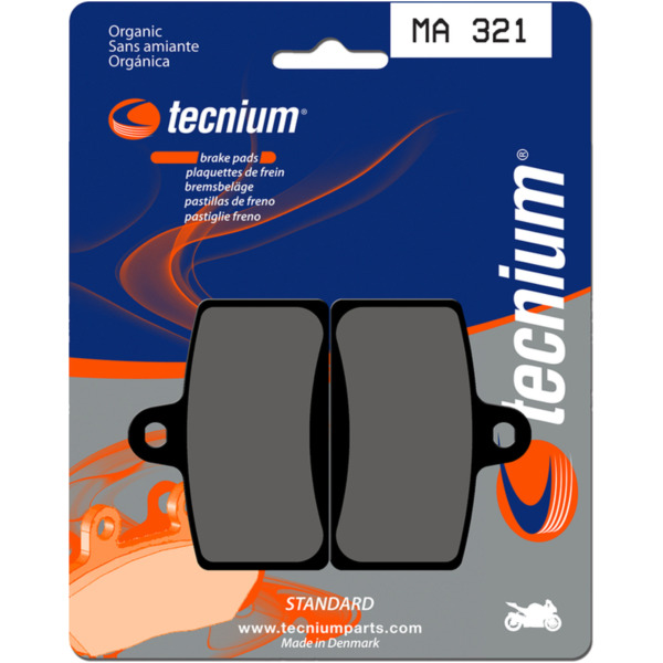 TECNIUM Street Organische Bremsbeläge - MA321 für Rieju, Aprilia, Derbi