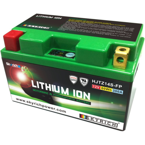 SKYRICH Lithium-Ionen-Batterie - LTZ14S für Honda, KTM, Yamaha