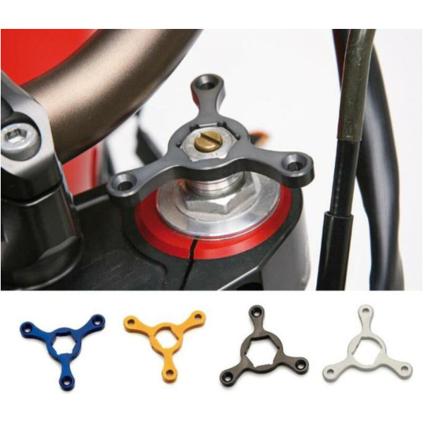 GABELVERSTELLER GOLD 22MM / SECHSKANT für Aprilia RSV4 Triumph TIGER1050