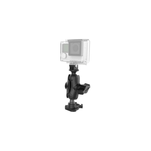 RAM Mounts GoPro Kamerahalterung (kurz) - mit GoPro-Adapter (für original GoPro-Basis)
