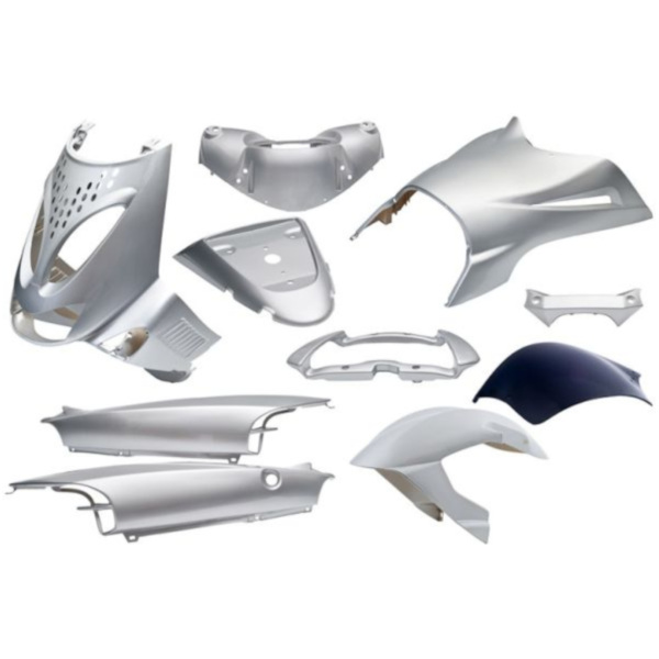 fairing kit EDGE 11-piece silver for Aprilia SR SR50 Street 1998- 52534