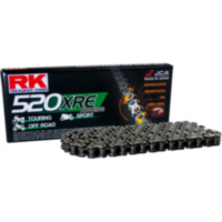 RK XW-Ringkette 520XRE/114 Kette offen mit Nietschloss passend für Kawasaki ER-6F  650 EX650AAA 2007, 34 PS, 25 kw
