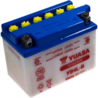 Motorradbatterie YB4L-B Yuasa passend für Atala/Rizzato AT12 Hacker Racing 50  1996, 4,1 PS, 3 kw