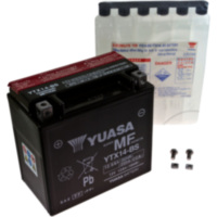 Motorradbatterie YTX14-BS Yuasa passend für Aprilia Caponord ABS 1200 VK000/VK001/VKA00/VKA01 2016, 125 PS, 92 kw
