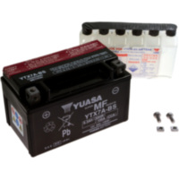 Motorradbatterie YTX7A-BS Yuasa passend für AGM Fighter Sport 25  2011, 2,2 PS, 1,6 kw