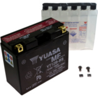 Motorradbatterie YT12B-BS Yuasa passend für Yamaha FZS Fazer 600 RJ021 2001, 95 PS, 70 kw