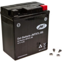 Motorradbatterie YTX7L-BS Gel JMT passend für F.B.Mondial SMX EnduroCBS 125  2019, 15 PS, 11 kw