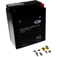 Motorradbatterie YB12AL-A2 Gel JMT passend für Aprilia Pegaso  650 ML000/ML010/ML002 1999, 49 PS, 36 kw