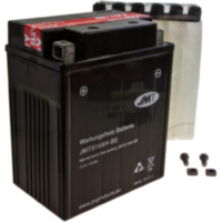 Motorradbatterie YTX14AH-BS JMT passend für Indian Scout Bobber TwentyABS 1130  2022, 48 PS, 35 kw