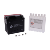 Motorradbatterie YTX5L-BS 6ON passend für Aprilia RS4 /Replica 50 TK000 2012, 5,4/2,7 PS, 4/2 kw