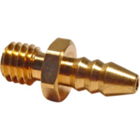 Messinganschluss M6 Scottoiler - <span style=