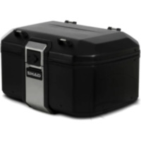Topcase Terra Shad TR55 schwarz ohne Trägerplatte 1309964 passend für Yamaha TDM  850 4CM 1993, 50 PS, 37 kw