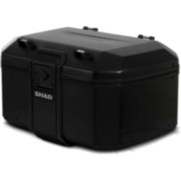 Topcase Terra Shad TR55 schwarz ohne Trägerplatte passend für Yamaha TDM  850 4CM 1993, 50 PS, 37 kw