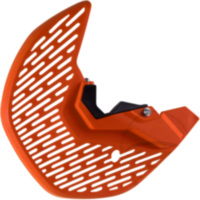 Bremsscheibe+Gabelprotektor unten orange passend für KTM SX-F  450  2023, 63 PS, 46,3 kw