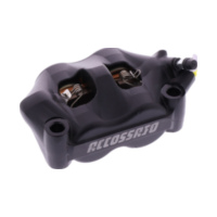 Brake caliper right black 100mm accossato