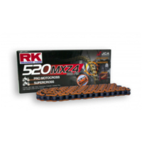 Rk racing chain orange 520 mxz4 116 left