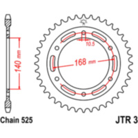 JT JTR3.42 Kettenrad ALTN 7270718