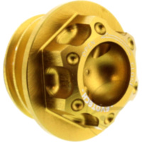 Öleinfüllschraube alu Evotech OFC01Rg passend für Aprilia Caponord ABS 1200 VK000/VK001/VKA00/VKA01 2016, 125 PS, 92 kw
