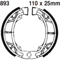 Bremsbacken ohne Feder EBC 893 passend für Aprilia Amico  50 HV 1995, 2,7 PS, 2 kw (hinten)