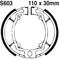 Bremsbacken mit Feder EBC S603G passend für Suzuki RV Van Van 125 WVBT1111 2003, 11,8 PS. 8,7 kw (hinten)