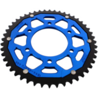 Kettenblatt Kettenrad Dual 48Z Teilung 428 blau ZFD184448BLU passend für Yamaha MT MTN125-A  ABS  125 RE392 2020, 15 PS, 11 kw