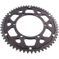 Kettenblatt Kettenrad Dual 56Z Teilung 428 schwarz ZFD2556BLK passend für Aprilia RS4  125 TW000 2013, 15 PS, 11 kw