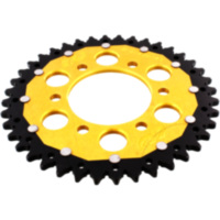 Kettenblatt Kettenrad Dual 40Z Teilung 520 gold ZFD47840GLD passend für Kawasaki ER-6F  650 EX650AAA 2007, 34 PS, 25 kw