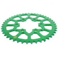 Rear sprocket aluminium 45tooth pitch 520 green