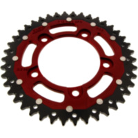 Rear sprocket dual 42 tooth pitch 525 red