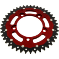 Kettenrad Dual 43Z Teilung 525 rot