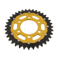 Kettenrad Dual 36Z Teilung 520 gold passend für Honda CB Neo Sports CafeABS 300 NC55 2021, 31 PS, 22,7 kw