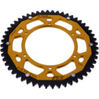 Rear sprocket dual 52 tooth pitch 420 GOLD