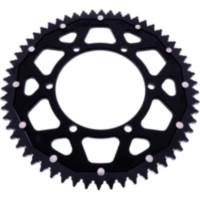 Kettenrad Dual 58Z Teilung 428 schwarz ZF Innendurchmesser 108 Lochkreis 123