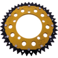 Kettenrad Dual 43Z Teilung 520 gold ZF Innendurchmesser 100 Lochkreis 120