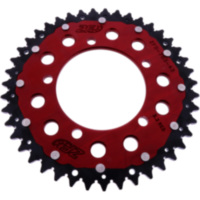 Kettenrad Dual 43Z Teilung 520 rot ZF Innendurchmesser 100 Lochkreis 120
