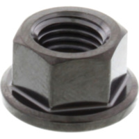 Kettenblatt Mutter Kettenrad JMP Bolt TISPN10BK passend für Kawasaki ER-6F  650 EX650AAA 2007, 34 PS, 25 kw