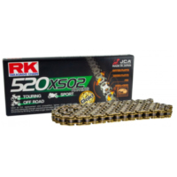 Rk x-ring chain gold/black 520xso2/112