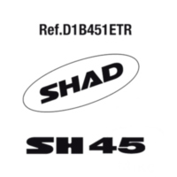 Aufkleber Satz Shad D1B451ETR