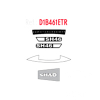 Aufkleber Satz Shad D1B461ETR - <span style=