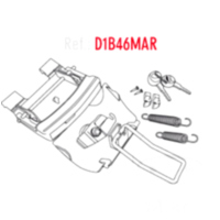 Schlosssatz Shad D1B46MAR - <span style=
