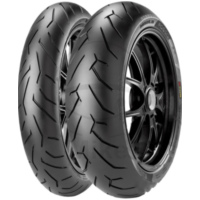 160/60ZR17 (69W) TL rear Reifen Pirelli Diablo Rosso 2 passend für Kawasaki ER-6F  650 EX650AAA 2007, 34 PS, 25 kw