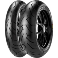 190/55ZR17 (75W) TL rear Reifen Pirelli Diablo Rosso 2 passend für Aprilia RSV4 Racing Factory LEABS 1000 RKL00/RKL01 2015, 201 PS, 148 kw