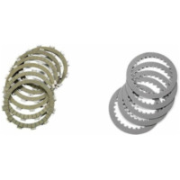 NEWFREN Kupplungsstahlscheiben + Kupplungsreibscheibe - für: Aprilia Pegaso 650 für PEGASO650 passend für Aprilia Pegaso Garda 650 RW000/RWA00/RWB00 2002, 49 PS, 36 kw