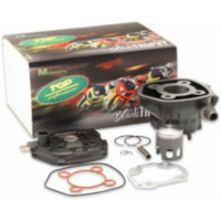 TOP PERFORMANCES Schwarz Trophy Zylinder-Kolben-Kit - Ø40mm für: MBK/Yamaha für Aprilia, Malaguti, Beta passend für Aprilia Area 51 KAT 50 MYG00 2001, 4,1 PS, 3 kw