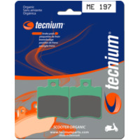 TECNIUM Scooter Organische Bremsbeläge - ME197 für Malaguti, Benelli, Aprilia passend für Aprilia Scarabeo  50 PF010 1998, 3,1 PS, 2,3 kw (Front)