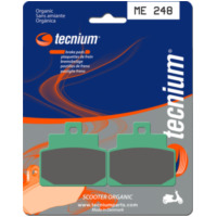 TECNIUM Scooter Organic Brake pads - ME248 for Aprilia HABANA125, LEONARDO125, LEONARDO150