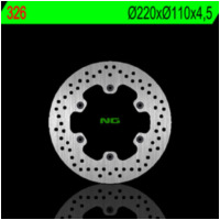 NG BRAKES Bremsscheibe starr - 326 für Aprilia ETX350, ETX600, MOTO6.5 passend für Aprilia Pegaso  650 ML000/ML010/ML002 1999, 49 PS, 36 kw (Rear)